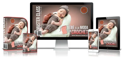 BEBÉ A LA MODA CON CROCHET