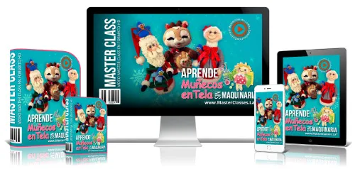 APRENDE MUÑECOS EN TELA SIN MAQUINARIA