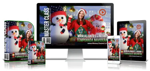 MANUALIDADES CON ROSMI, TEMPORADA NAVIDEÑA
