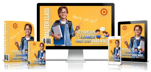 PREPARACIÓN EN EXAMEN FIRST STEP PARA NIÑOS