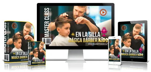 EN LA SILLA MÁGICA BARBER KIDS