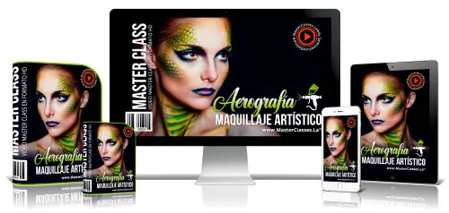 AEROGRAFÍA – MAQUILLAJE ARTÍSTICO