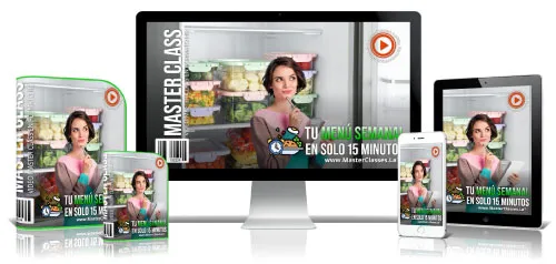 TU MENÚ SEMANAL EN SOLO 15 MINUTOS