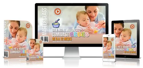 DILE NO AL AVIONCITO, COMIDAS PARA BEBÉS DE 6 A 12 MESES
