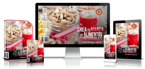 CREA TU MARCA DE ALIMENTOS FUNCIONALES